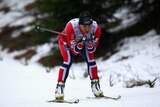 Norway's Marit Bjoergen competes in the Cross Country World Cup in December 2013.