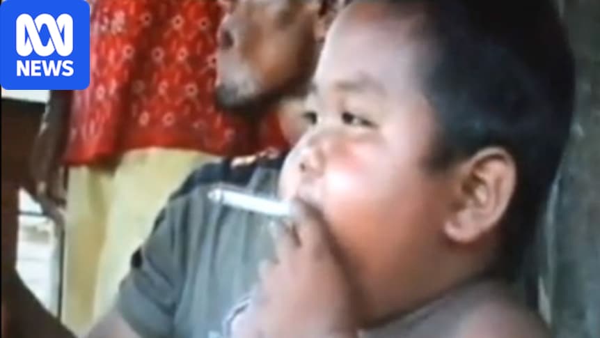 baby smoking cigarette Is a Big Tobacco Company Profiting From Kids? Indonesia's smoking baby, Indonesia's Once