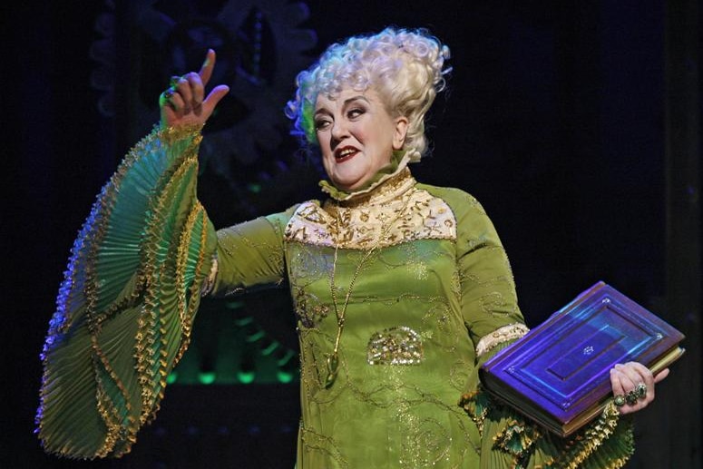Maggie Kirkpatrick as Madame Morrible in the hit musical Wicked.