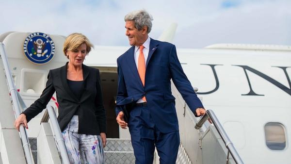 John Kerry and Julie Bishop