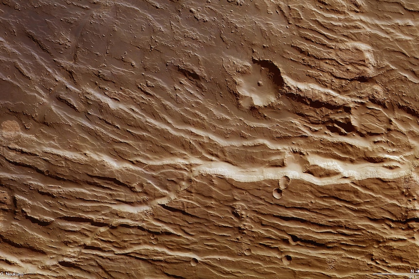 Image of the surface of Mars
