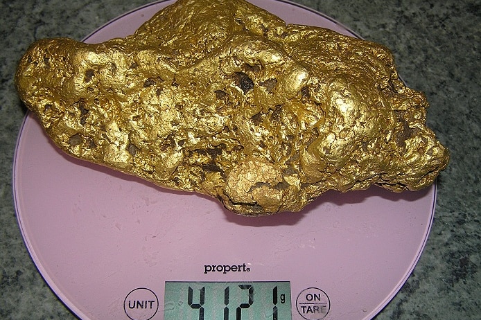A four kilo gold nugget