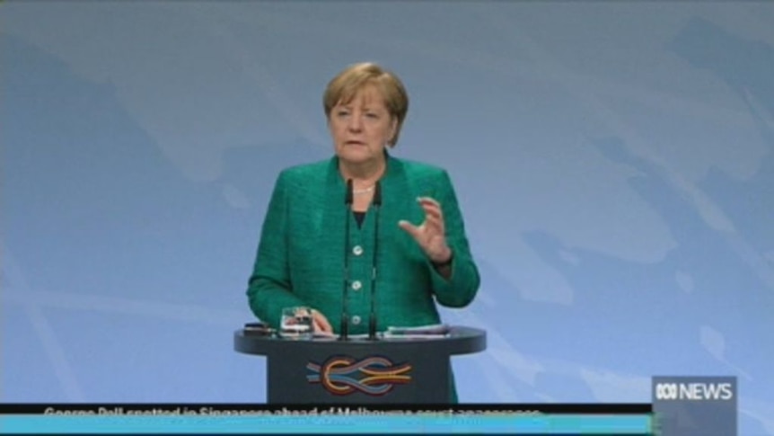 Merkel deplores US's withdrawal from climate agreement