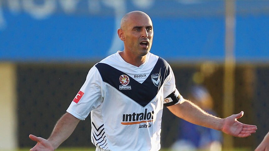 Bring it on ... Kevin Muscat and his Victory team-mates are ready for anything the A-League throws at them.