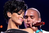 Together once again... Rihanna says she reached out to her former boyfriend because he is the hottest R&B artist around.