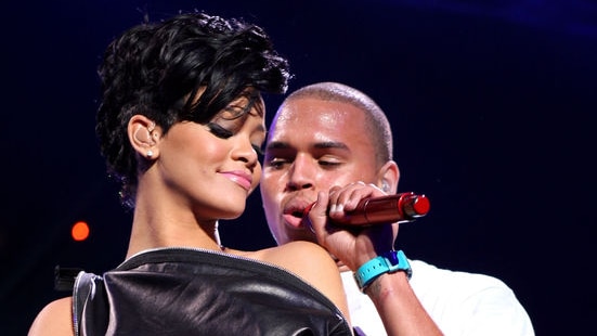 Singers Rihanna and Chris Brown had been dating for over a year.