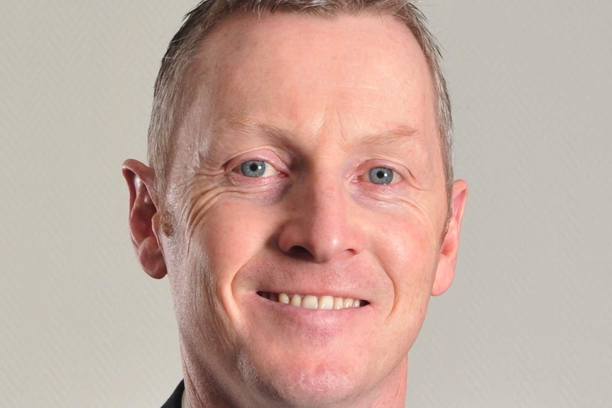 Headshot of New Zealand's Police Association president Chris Cahill