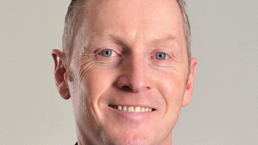 Headshot of New Zealand's Police Association president Chris Cahill