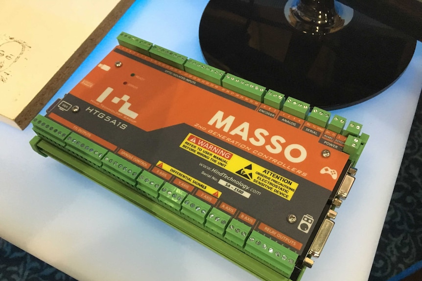 Control board Masso created by tech start-up Hind Technology