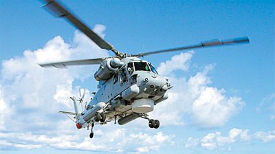 Australia bought a squadron of Seasprite naval helicopters from the US.