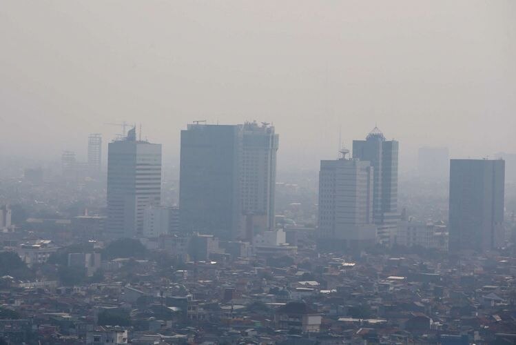 kualitas udara Jakarta terburuk di dunia