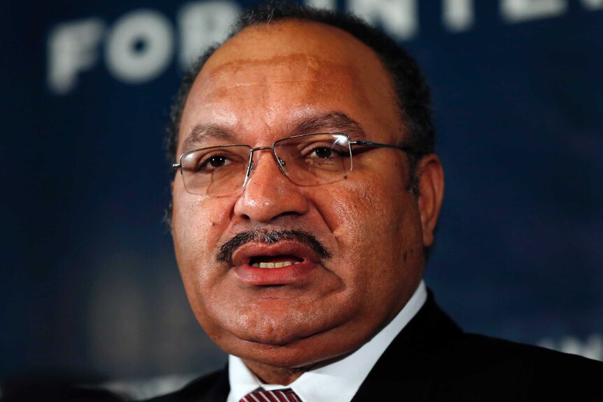 PNG's Prime Minister Peter O'Neill