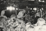 Midnight Oil at the Royal Antler Hotel, Narrabeen, NSW, circa 1971.