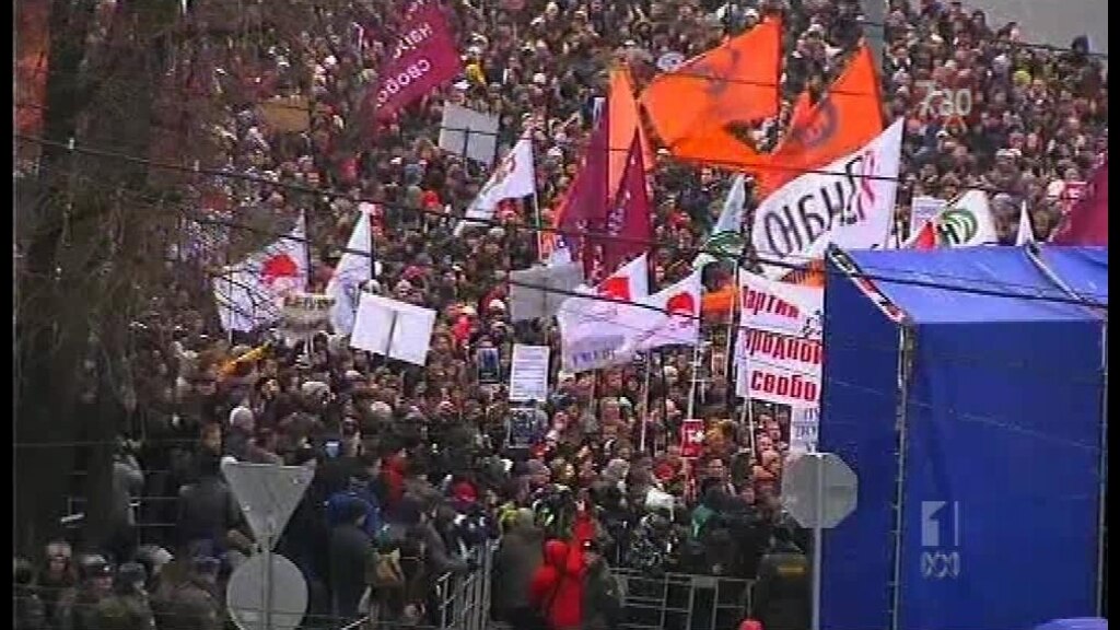 Russians protest Putin's rule - ABC News