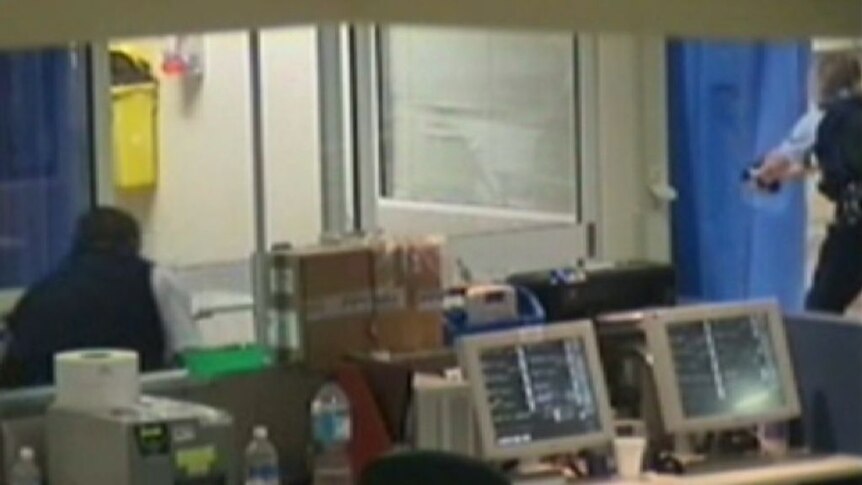 CCTV inside Nepean Hospital
