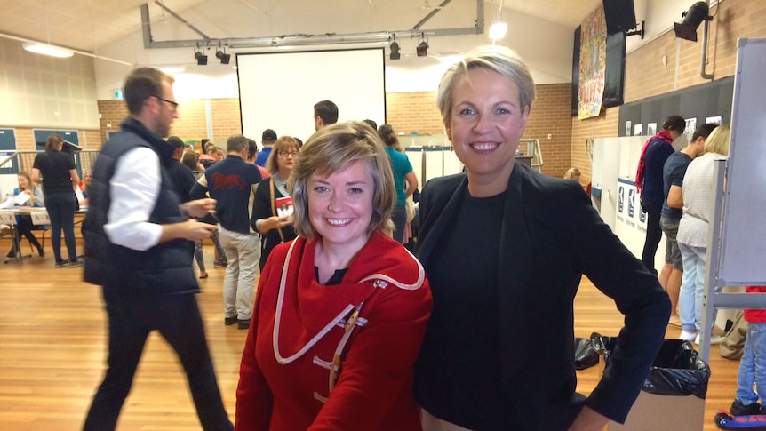 Linda Scott and Tanya Plibersek