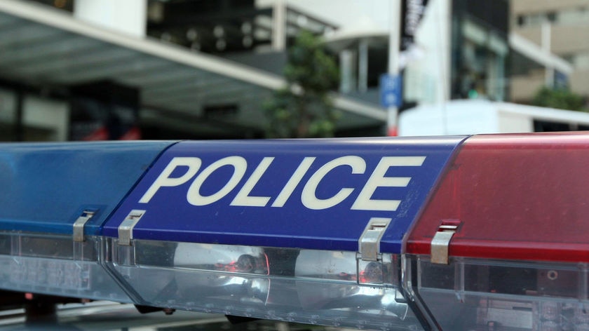 Police are searching for four men after another man was robbed at gun point in a Cooks Hill Street.