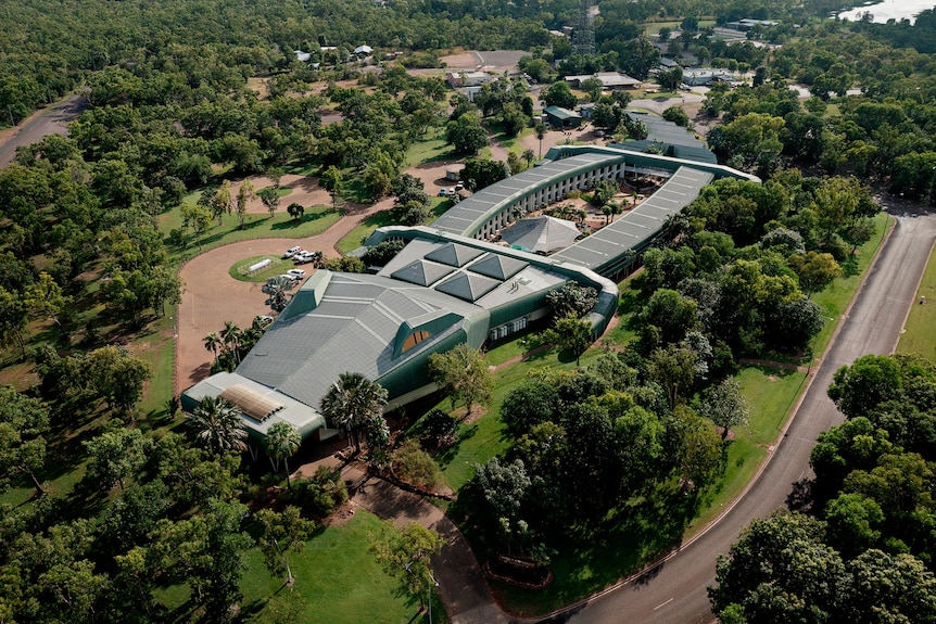 Aerial view of the Mercure Kakadu Crocodile Hotel in Jabiru. (2)