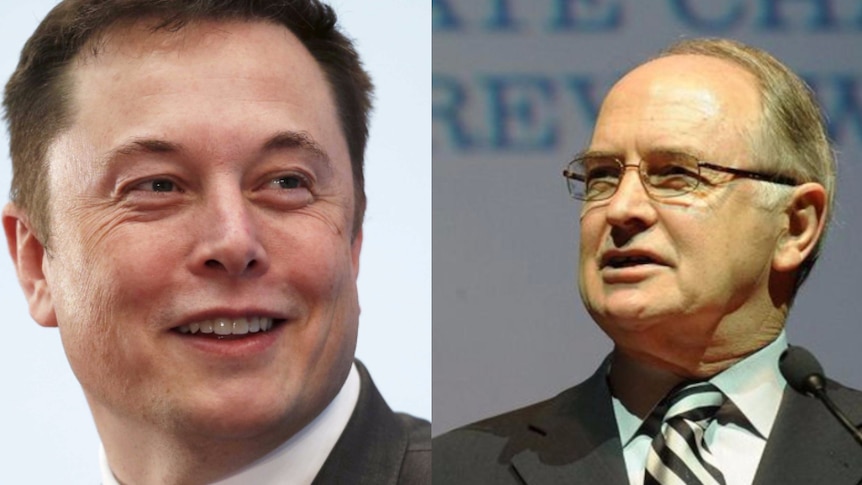 Elon Musk and Ross Garnaut