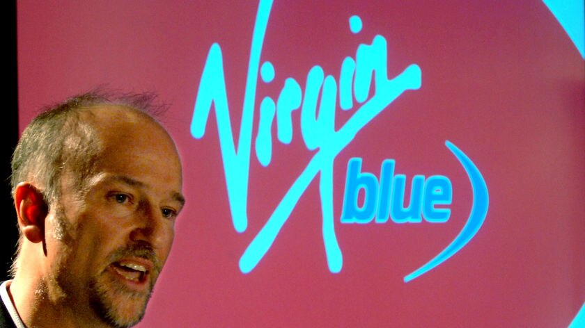 Oil shock ... Virgin Blue CEO Brett Godfrey