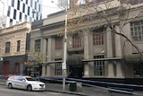 Police tape around Inflation nightclub in Melbourne where two people were shot by police