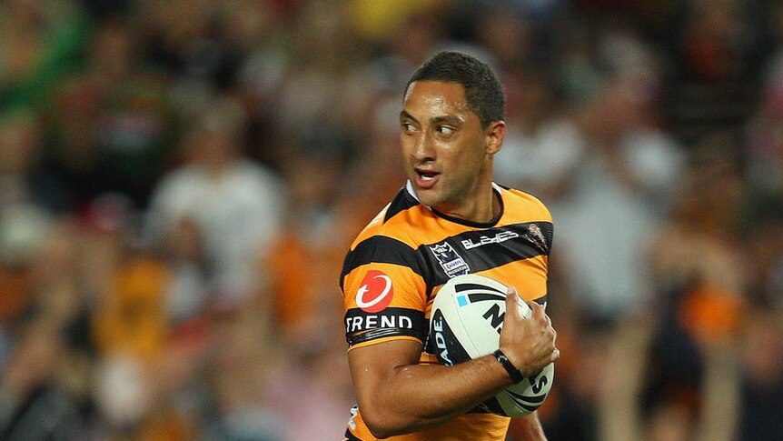 A not guilty plea was entered on Benji Marshall's behalf
