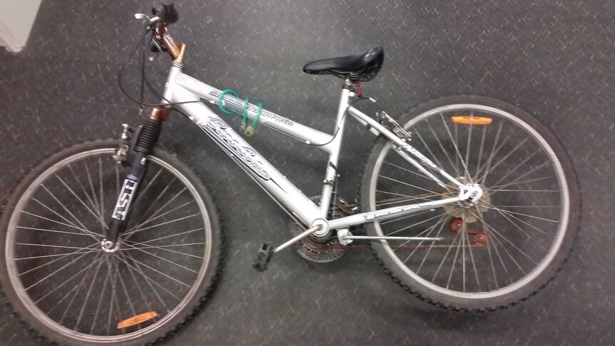 Image of bike involved in assault incident