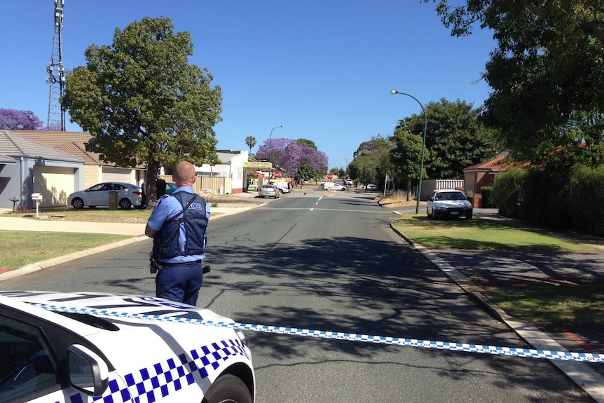 Carlisle street in lockdown