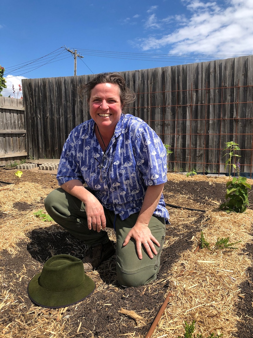 Sapphire McMullan-Fisher decided to volunteer her property after coming across a flyer for the project at a local market garden.