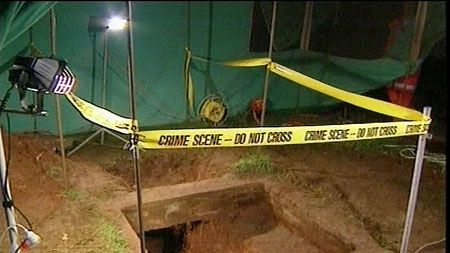 Snowtown ... police found eight bodies in barrels in a disused bank vault.