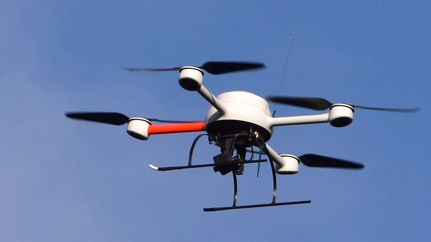 A police drone in France