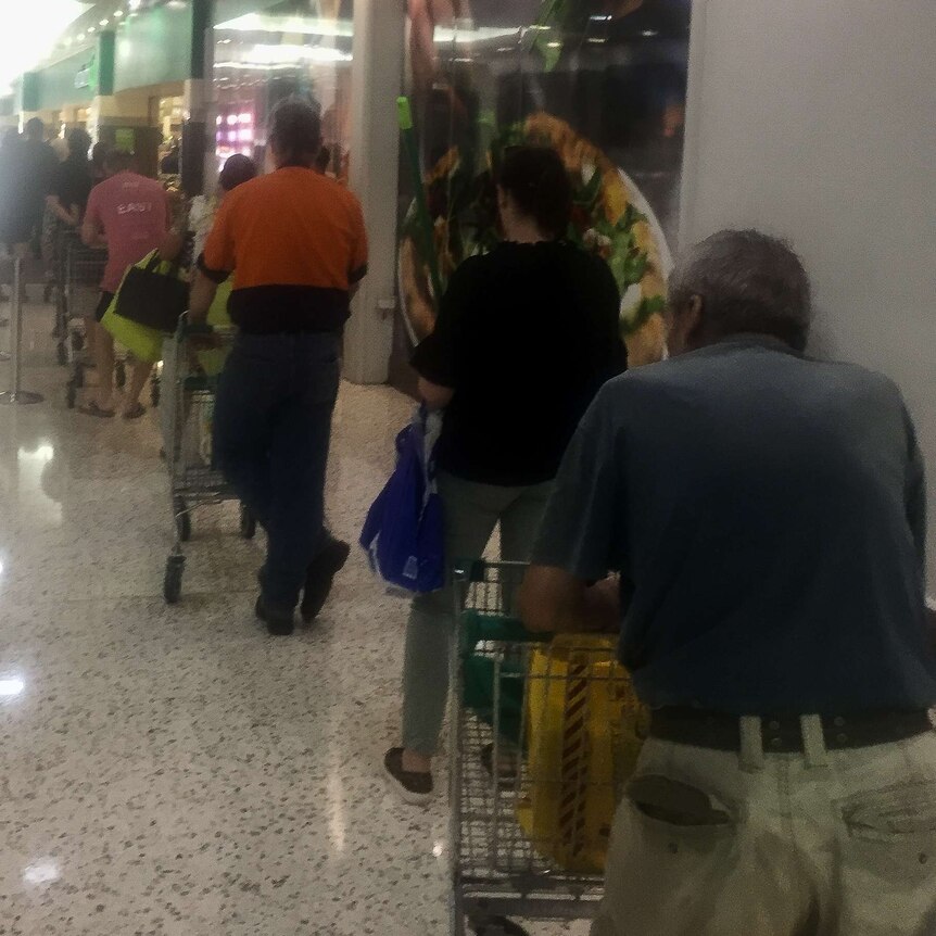 Supermarket queue