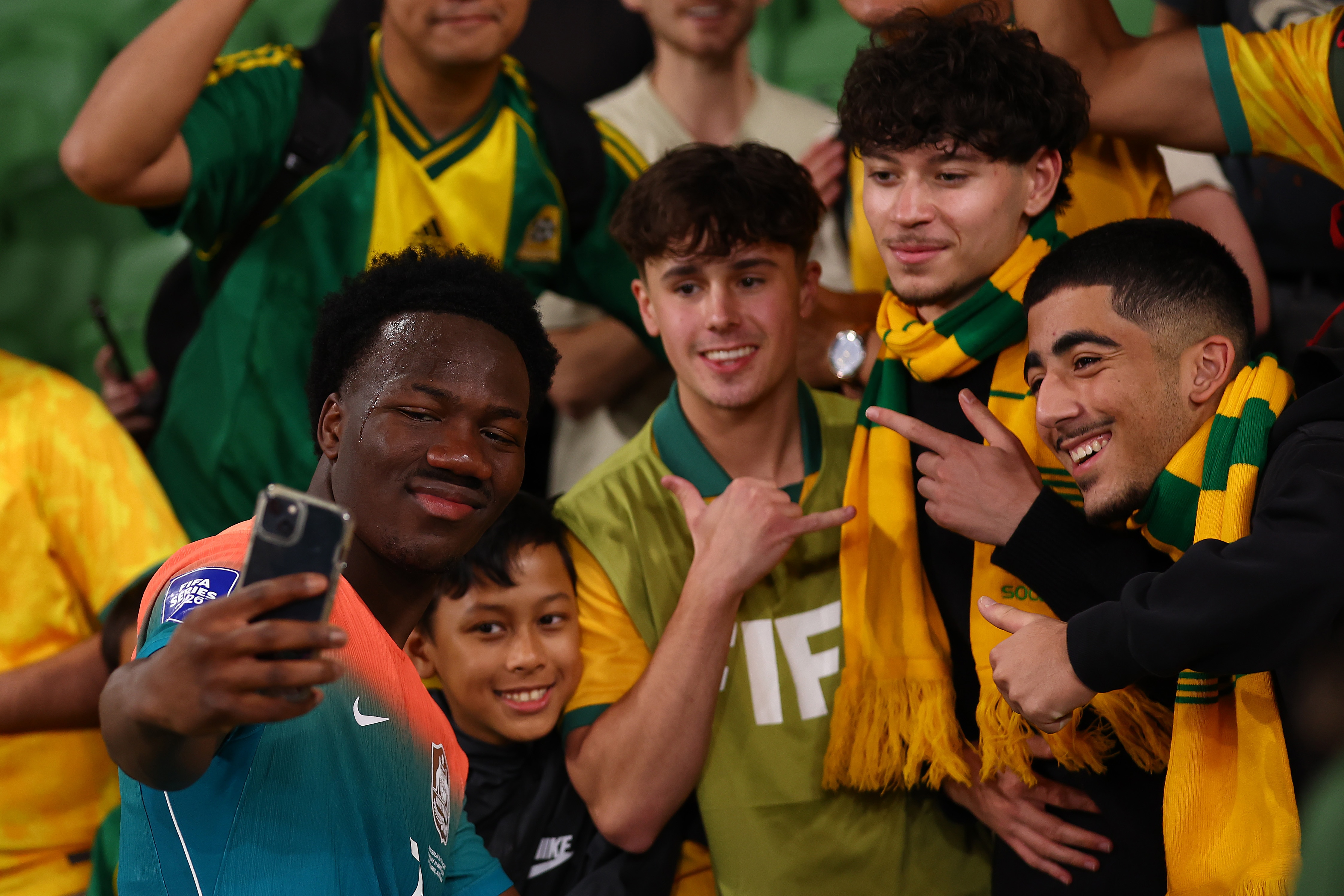 Nestory Irankunda the face of changing Socceroos at World Cu