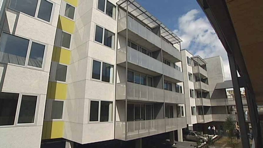 A $10m apartment block, Tasmania's latest affordable housing project has been opened in Hobart.