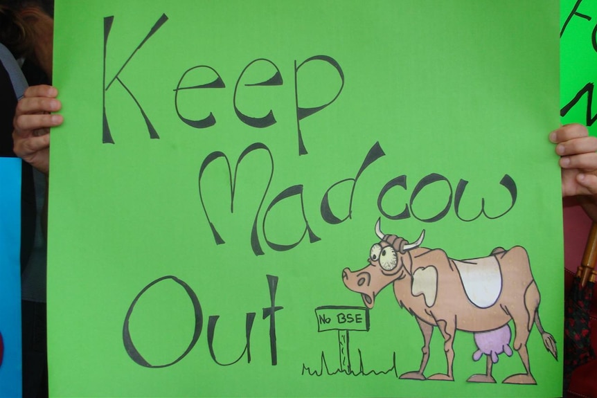 'Keep mad cow out'