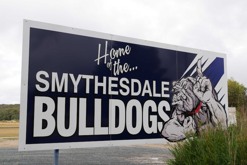 The Smythesdale Football Netball Club sign