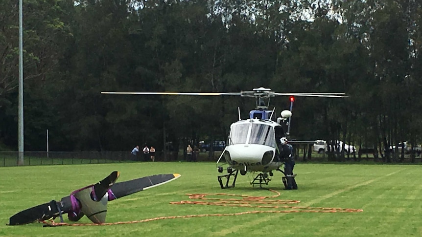 REX propeller recovered on field