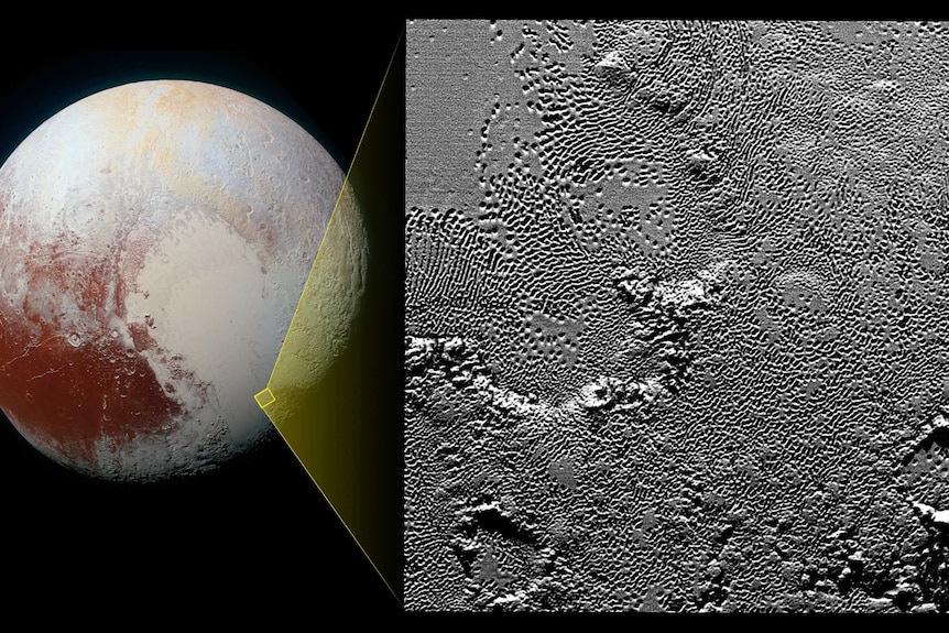 Pluto high resolution images