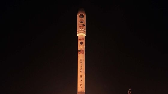 The Orbiting Carbon Observatory and its Taurus booster lift off from Vandenberg Air Force Base