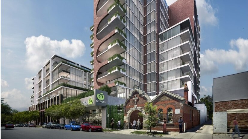 An artists' impression of the proposed Elsternwick Towers development.