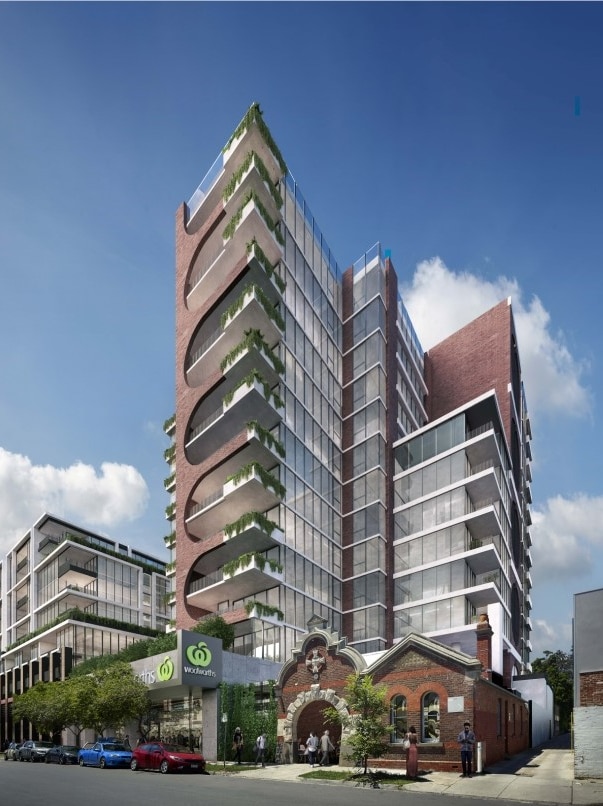 An artists' impression of the proposed Elsternwick Towers development.