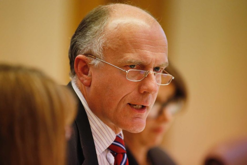 Eric Abetz speaks