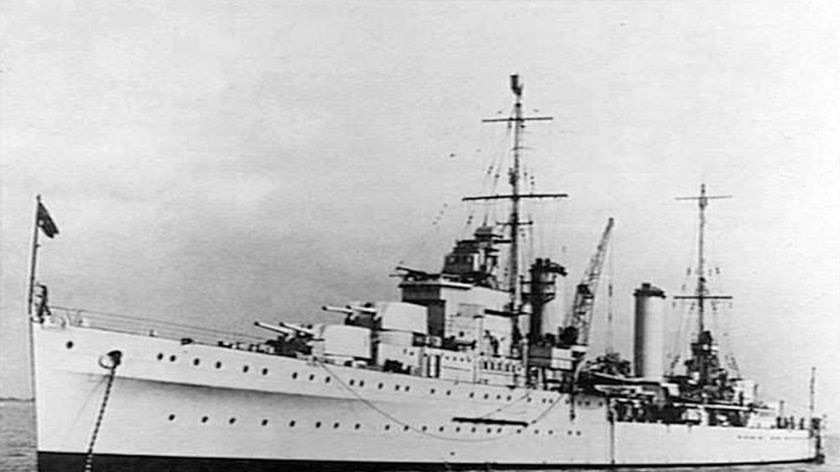 HMAS Sydney was lost with all hands after a fierce engagement with German raider HSK Kormoran.