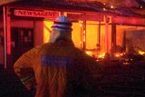 Original Coles store burns down