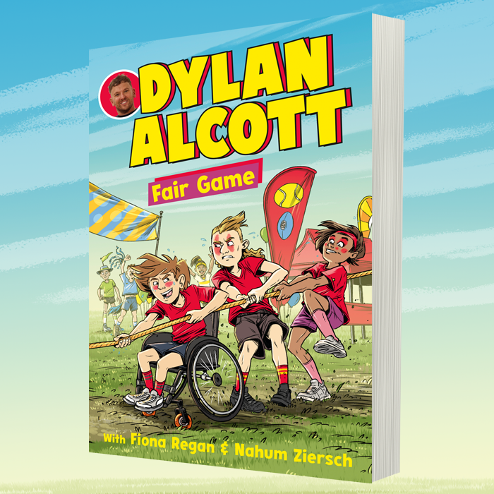 Book cover of Dylan Alcott Fair Game