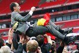 Wigan celebrates Cup final win