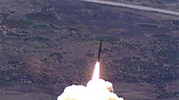 A fully-fledged missile intercept will be attempted next year.