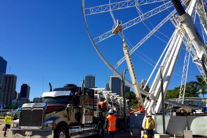 Big wheel carriages line-up