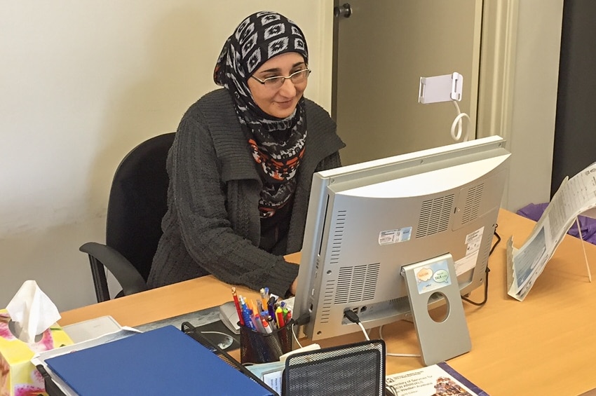Wajma Padshah, vice president of the Muslim Women's Support Centre of WA