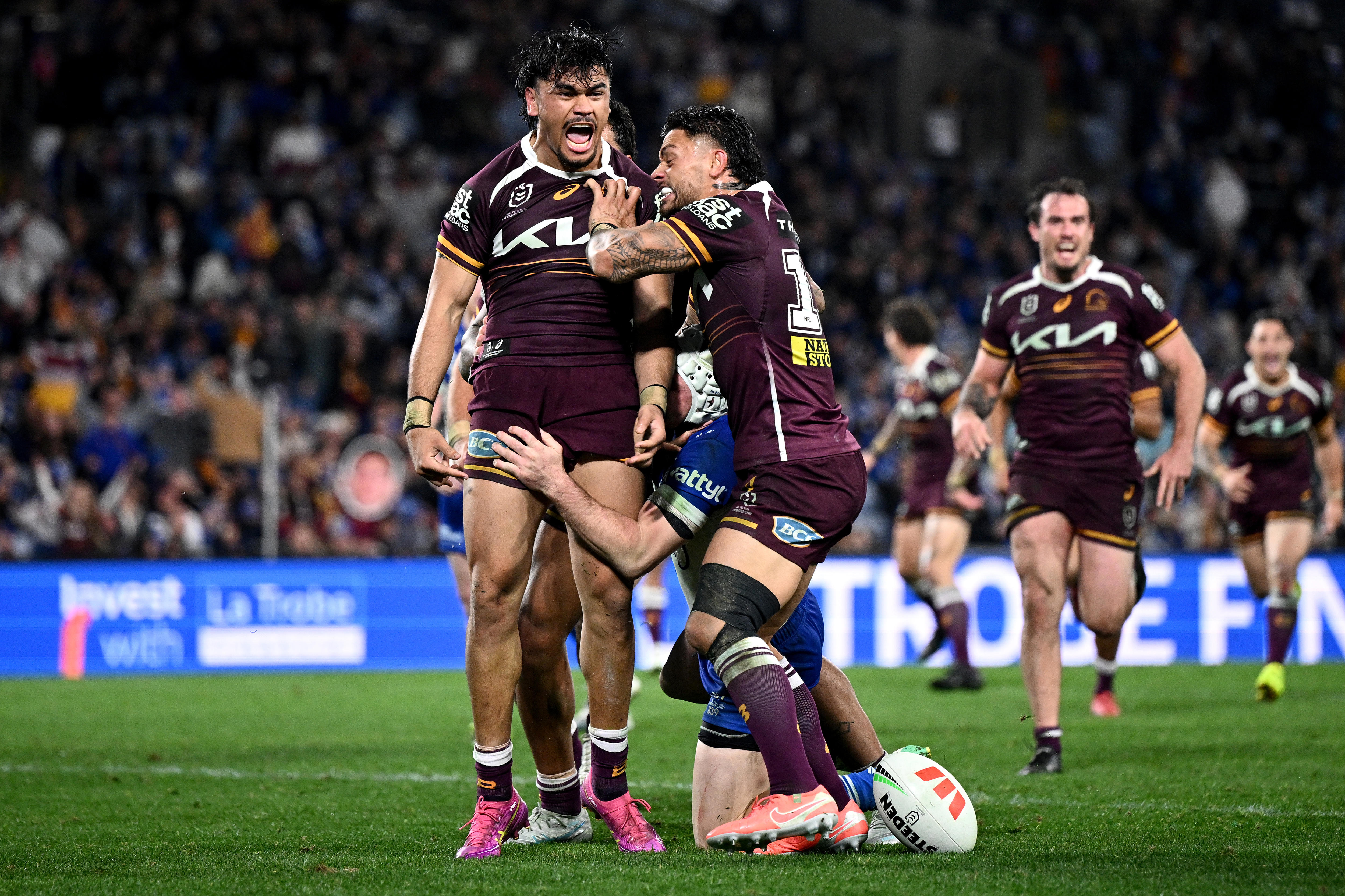 Brendan Piakura screams